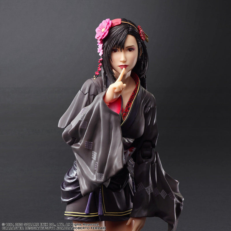 Final Fantasy VII Remake Play Arts Kai Action Figure Tifa Lockhart Exotic Dress Ver.