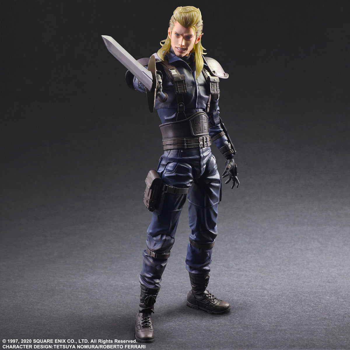 Final Fantasy VII Remake Play Arts-Kai Action Figure Roche & Motorcycle Set