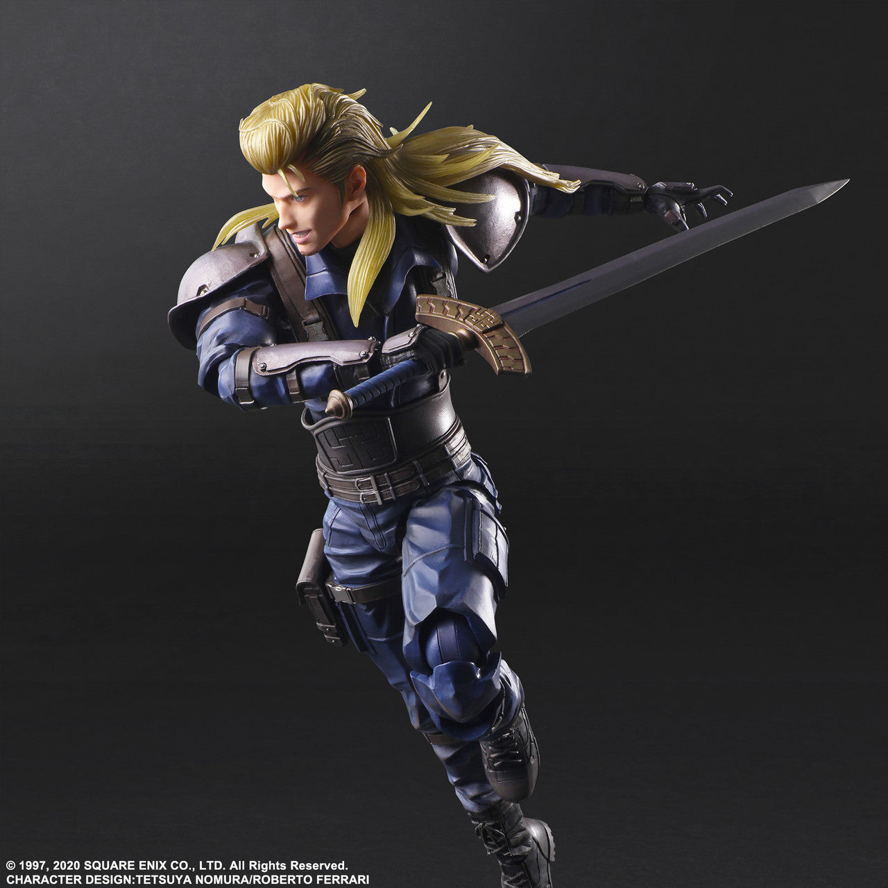 Final Fantasy VII Remake Play Arts-Kai Action Figure Roche & Motorcycle Set