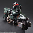 Final Fantasy VII Remake Play Arts-Kai Action Figure Shinra Elite Security Officer & Motorcycle Set