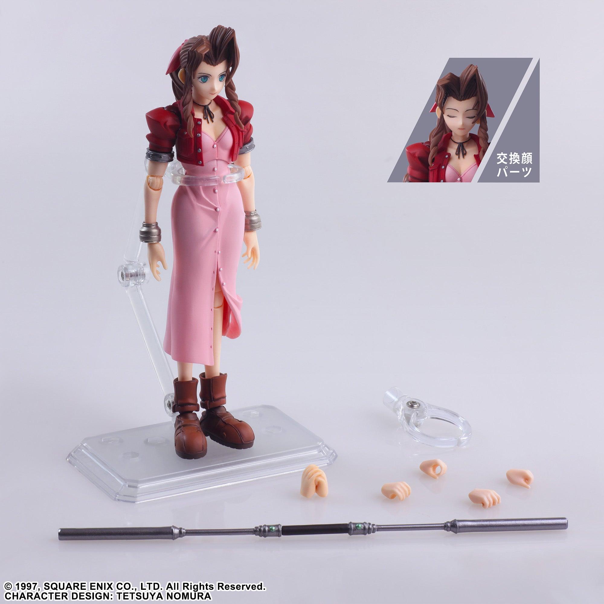 Final Fantasy VII Bring Arts Action Figure: Aerith Gainsborough | DataBlitz