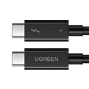 Ugreen Thunderbolt 4 Type C Male To Male Cable - 0.8M (Black) (US501/30389)