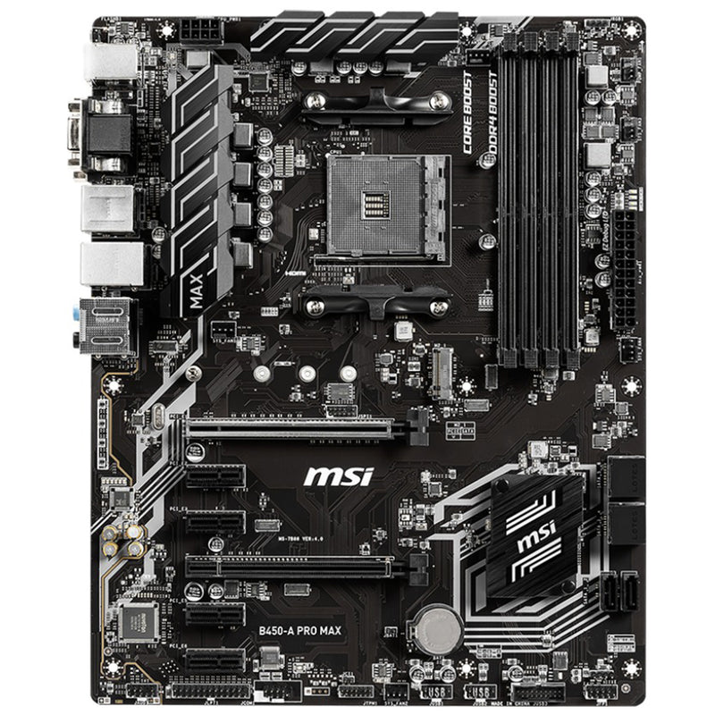 MSI B450-A Pro Max AM4 AMD Motherboard