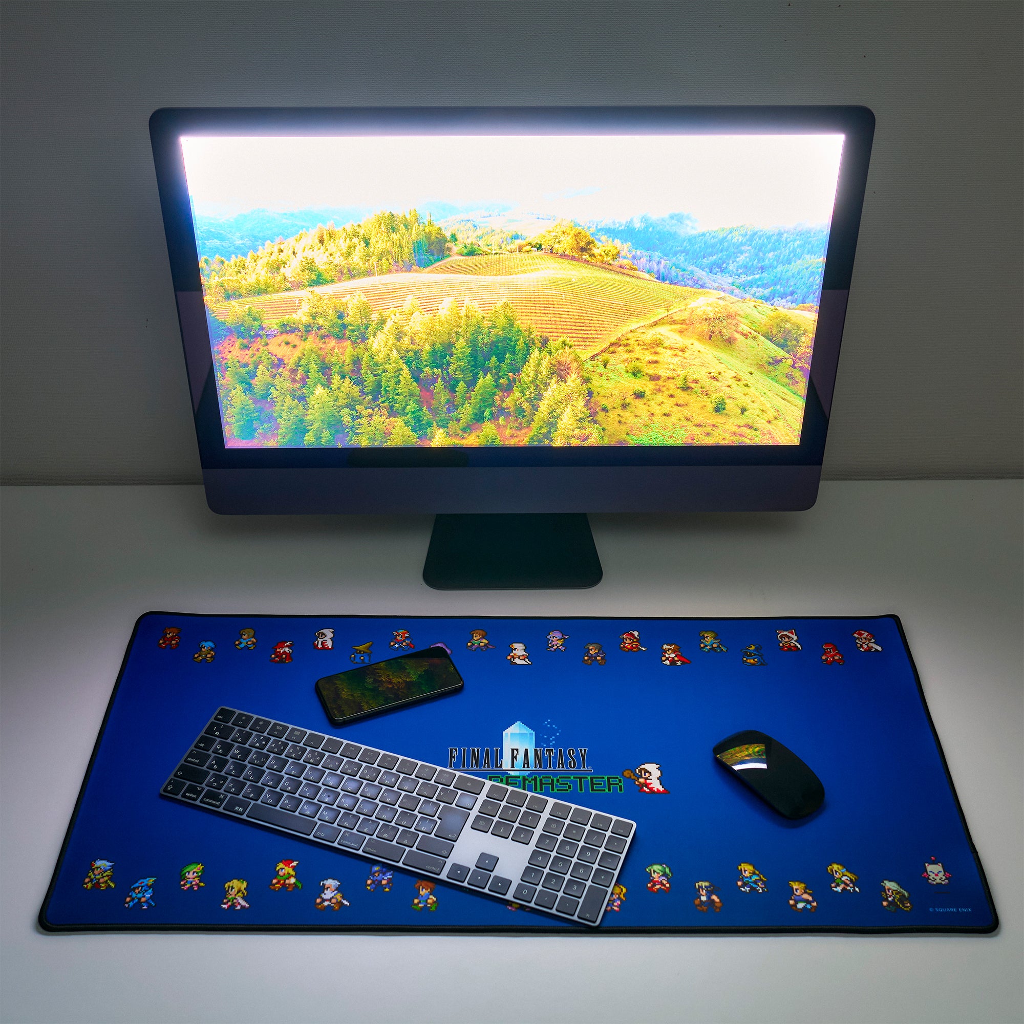 Final Fantasy Pixel Remaster Gaming Mouse Pad