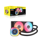 Corsair iCue Link Titan 240 LCD RX LCD AIO Extreme Performance 240MM RGB Liquid CPU Cooler (Black)