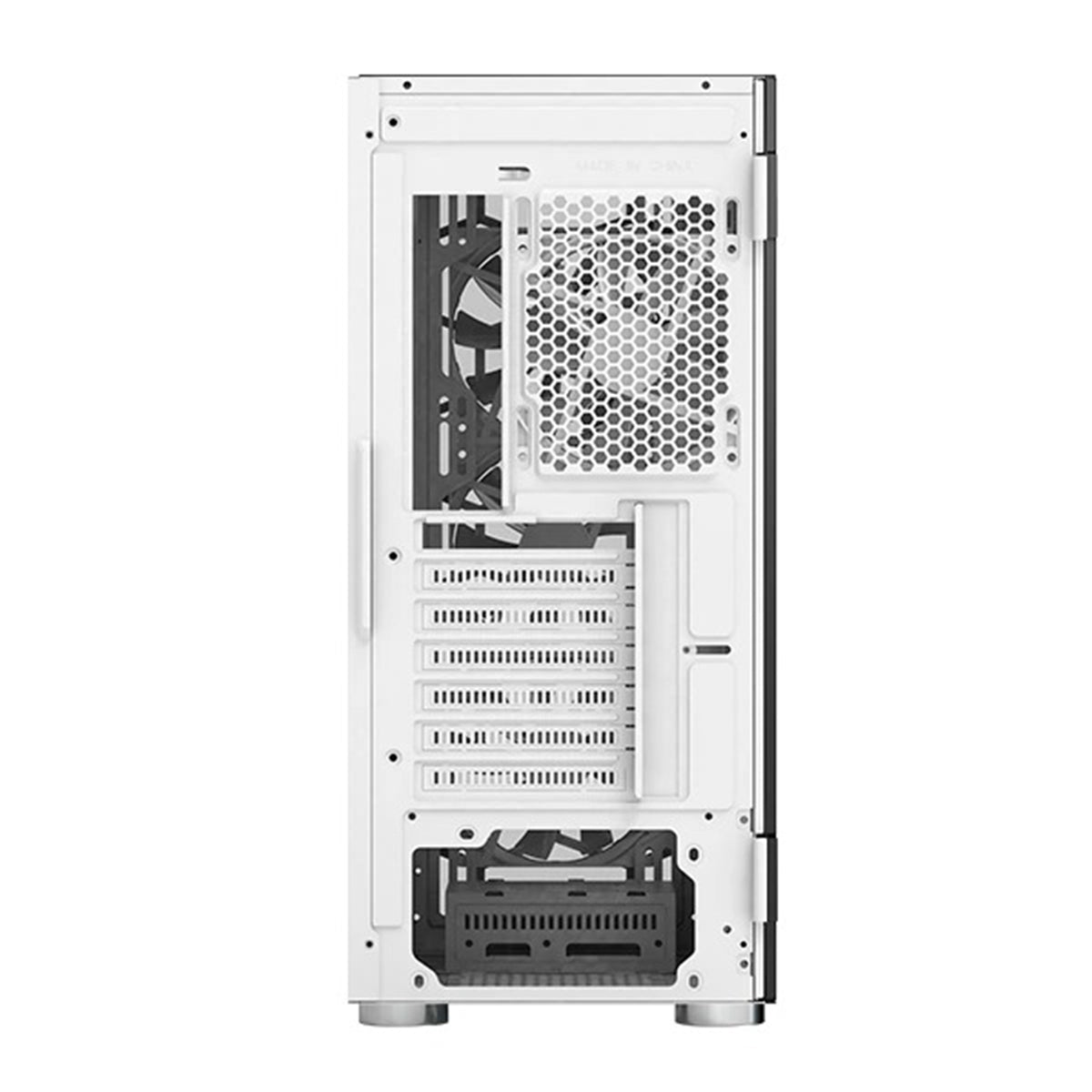 Montech X3 Glass Mid Tower PC Case (Black, White)