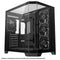 Coolman Zentra Luxe ATX Vision PC Case (Black, White)