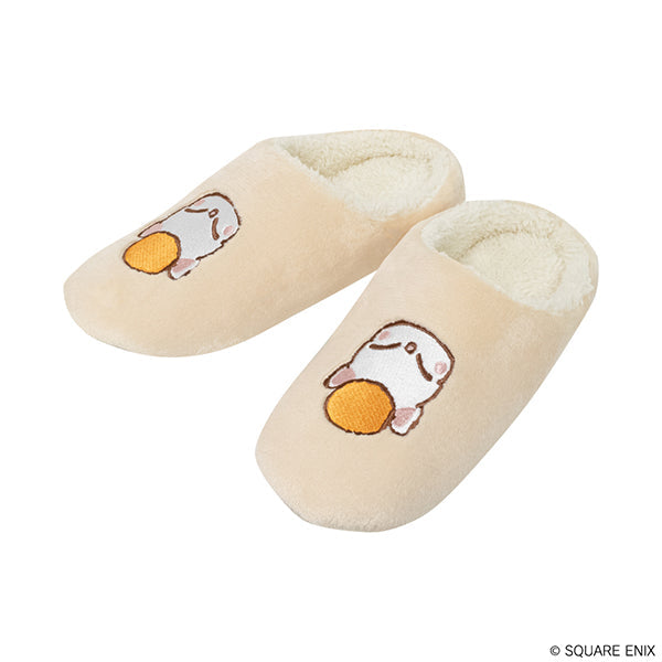 Final Fantasy XIV Fluffy Slippers (Moogle)