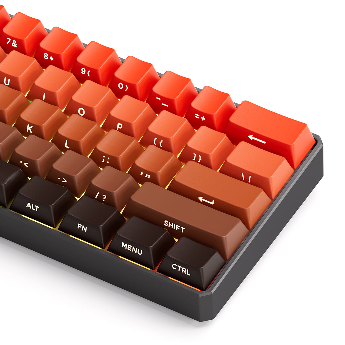 MonsGeek FUN60 Ultra SP Shine-Through Blaze Gradient Wired RGB Mechanical Keyboard