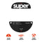 Pulsar Superglide Glass Skates Type-C for Pulsar Tenz Signature Edition (Black) (PTZSGCB)
