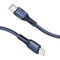 Promate FletchLink-Ci Tough-Built 27W Power Delivery 120cm USB-C to Lightning Cable