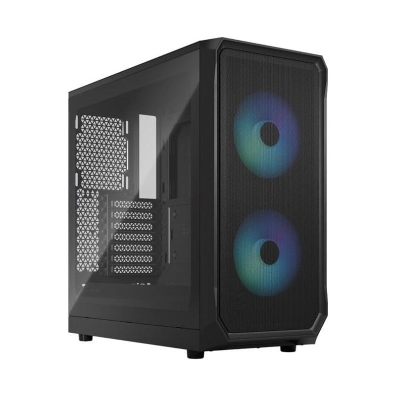 Fractal Design Focus 2 Computer Case (RGB Black TG Clear Tint) (FD-C-FOC2A-03)