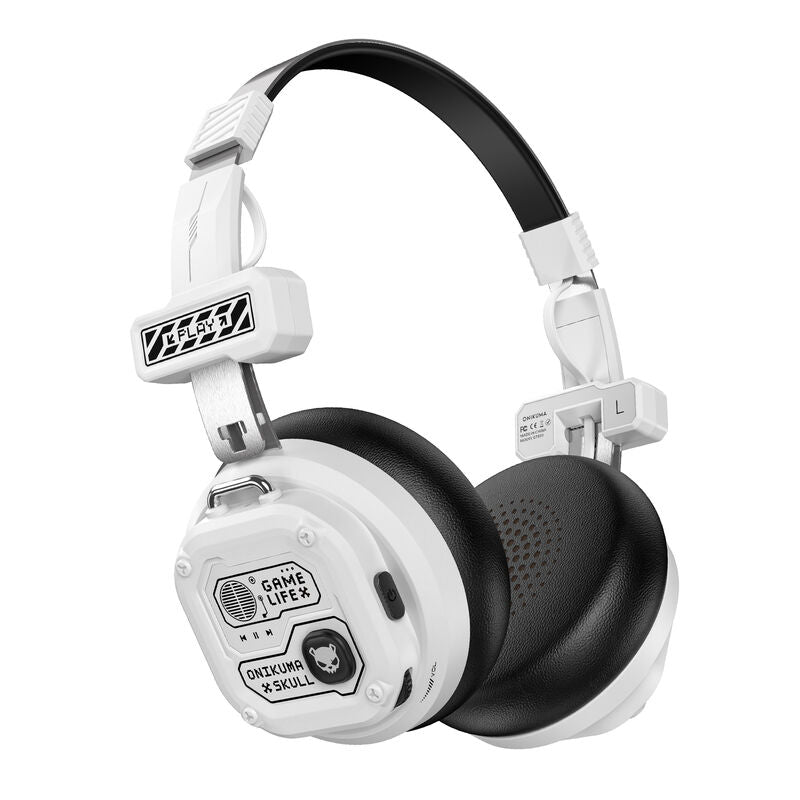 Onikuma GT803 Wireless Gaming Headset (Black, White/Black)