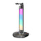 Promate FortX Multifunctional RGB Headset Stand with 15W Wireless Charger & USB Hub