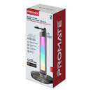 Promate FortX Multifunctional RGB Headset Stand with 15W Wireless Charger & USB Hub