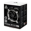 Arctic Freezer 34 eSports DUO Tower CPU Cooler with BioniX P-Series Fans in Push-Pull Configuration (White) (ACFRE00061A)