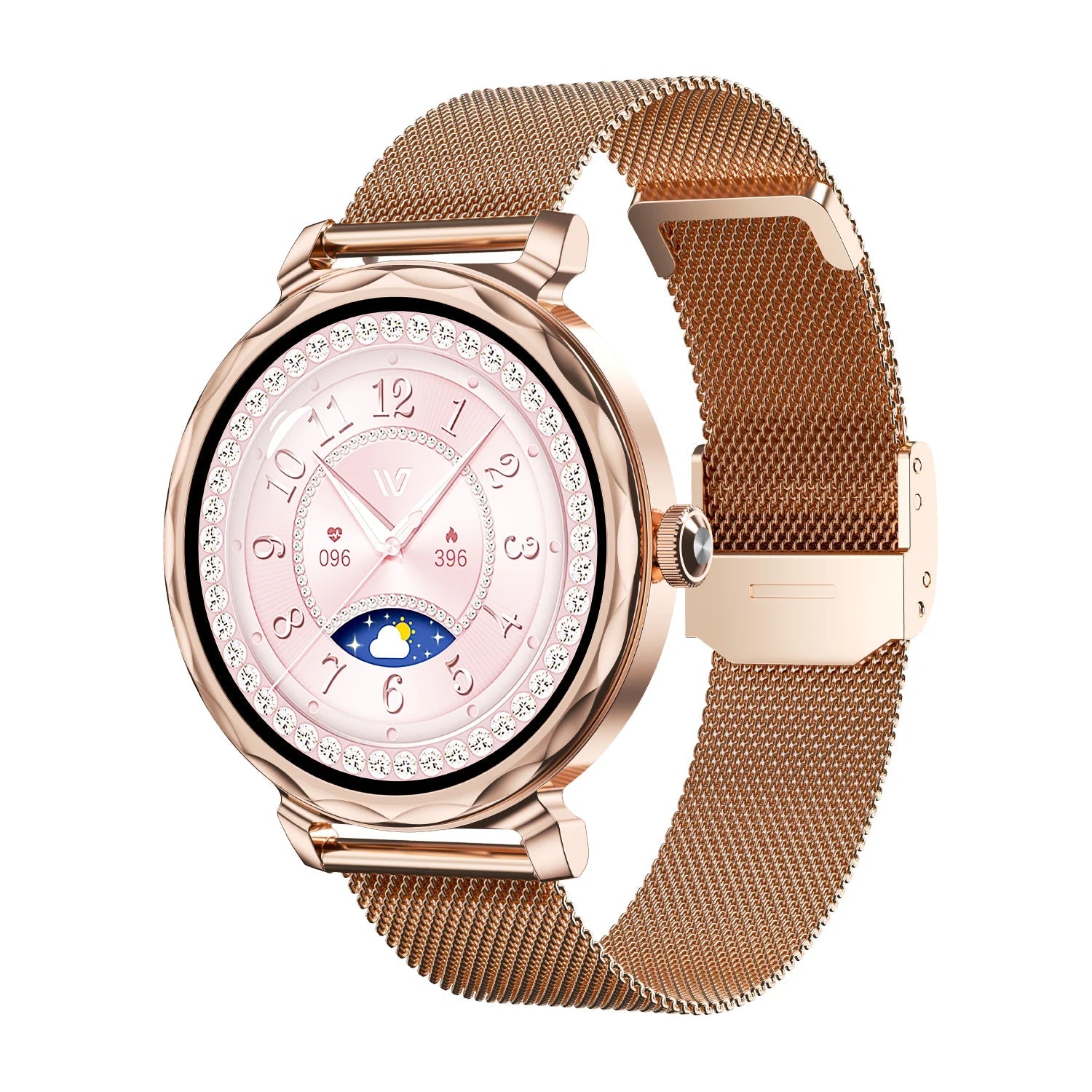 Weofly Lulu 2 Smartwatch (Silver, Gold)