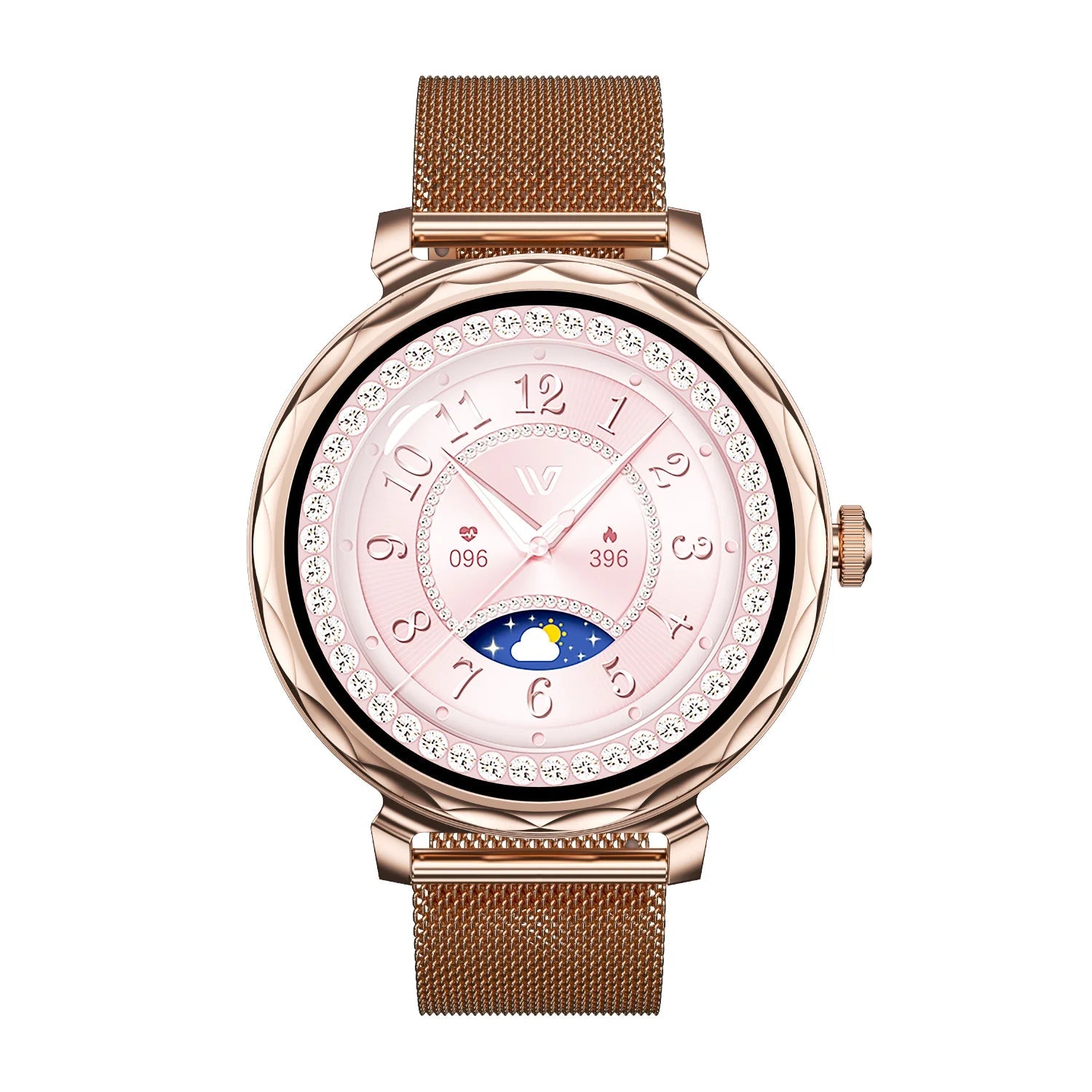 Weofly Lulu 2 Smartwatch (Silver, Gold)