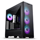 Phanteks Eclipse G400A Tempered Glass Mid-Tower Case (Black, White)