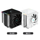 DeepCool AK620 Digital SE Performance CPU Cooler with a Status Display (Black, White)