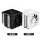 DeepCool AK620 Digital SE Performance CPU Cooler with a Status Display (Black, White)