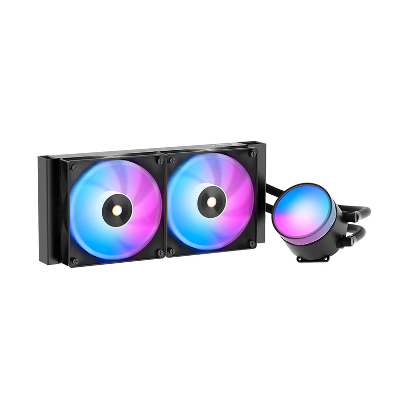 Ocypus Delta L24 240MM RGB AIO Liquid CPU Cooler (Black, White)