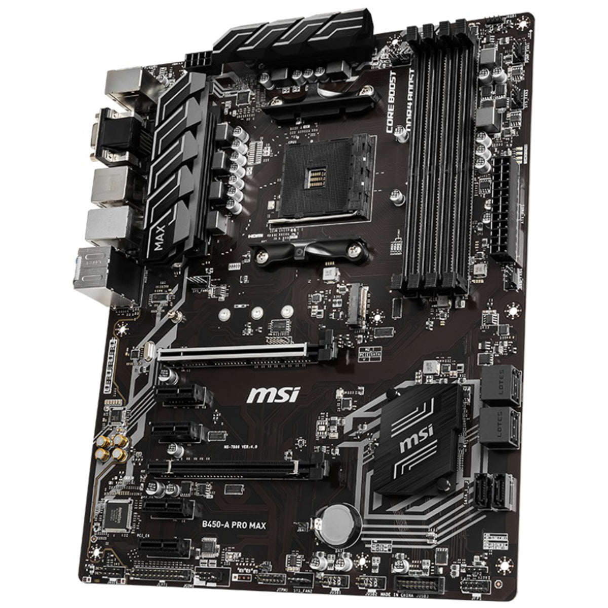 MSI B450-A Pro Max AM4 AMD Motherboard