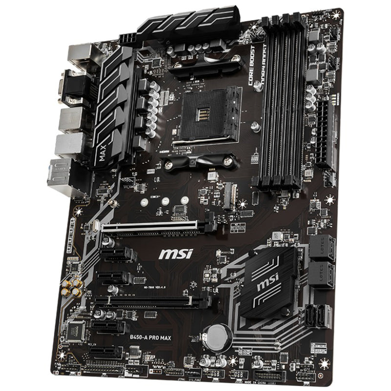 MSI B450-A Pro Max AM4 AMD Motherboard
