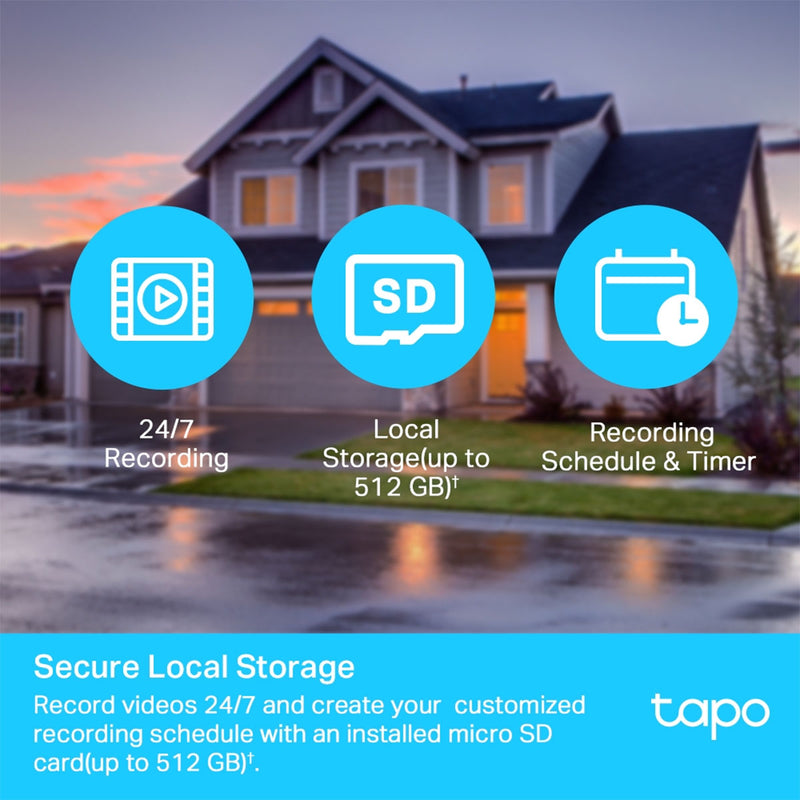 TP-Link TAPO C500 1080P Outdoor Pan/Tilt Security Wi-fi Camera