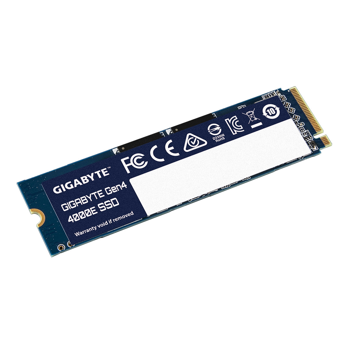Gigabyte 500GB Gen4 4000E PCIe 4.0x4 NVMe M.2 2280 SSD (G440E500G)