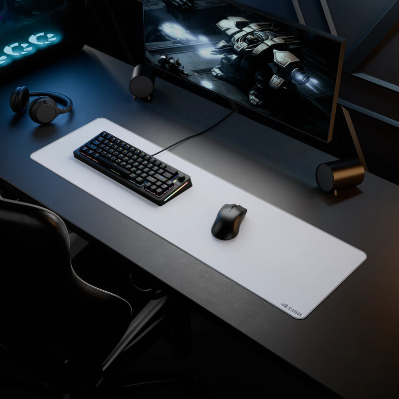 Glorious GMP 2 3XL Stitched Cloth Gaming Mousepad (White) (GLO-MP2-CLTH-STC-3XL-WHT)