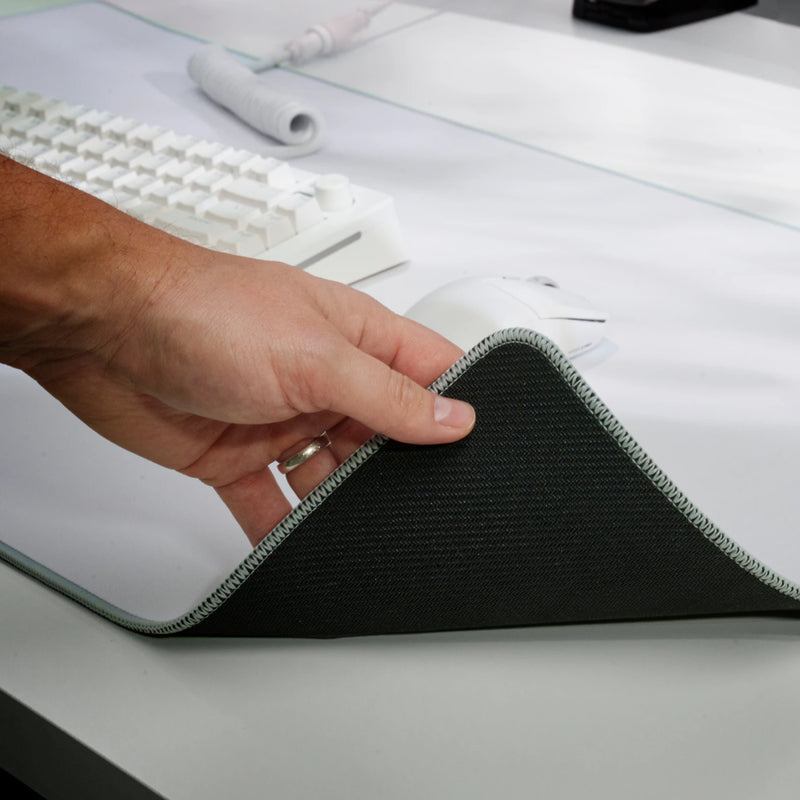 Glorious GMP 2 3XL Stitched Cloth Gaming Mousepad (White) (GLO-MP2-CLTH-STC-3XL-WHT)
