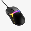 Glorious Model O3 Ultralight RGB Wired Gaming Mouse (Black) (GLO-O3-W-BLK)
