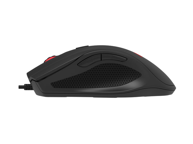 AOC GM200 FPS RGB Wired Gaming Mouse (Black) + Mouse Bungee