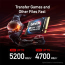 Lexar PLAY 1TB 2230 PCIe Gen4x4 M.2 2230 NVMe SSD (LNMPLAY001T-RNNNG)