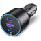 UGreen 2XUSB-C PD + USB-A 130W Fast Car Charger (Black) (CD293/90413)