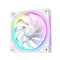 Deepcool FL12 120mm Unique ARGB Cooling Fan - 1-Pack (Black, White)