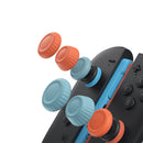 JSAUX Multi-Mode Thumb Grip Set for Nintendo Switch 2 (Black, Orange/Blue, Red/Beige, Green, Purple) (GP0404)
