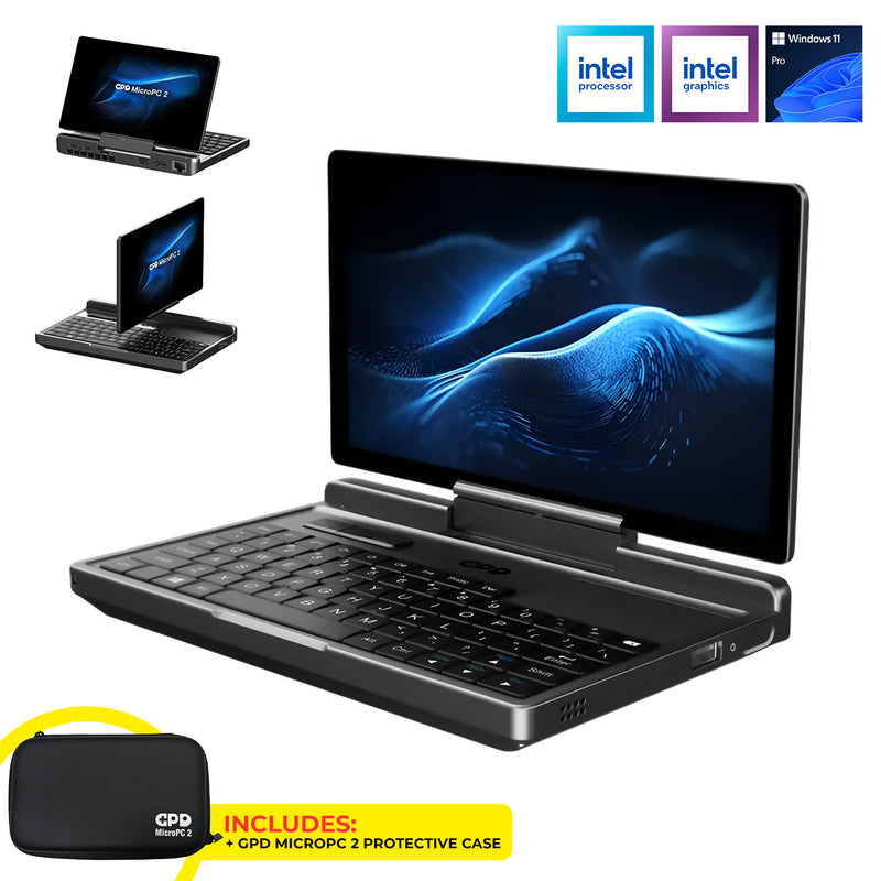 GPD MicroPC 2 Intel N250 Processor 7" (1920x1080) 16GB RAM LPDDR5 4800
