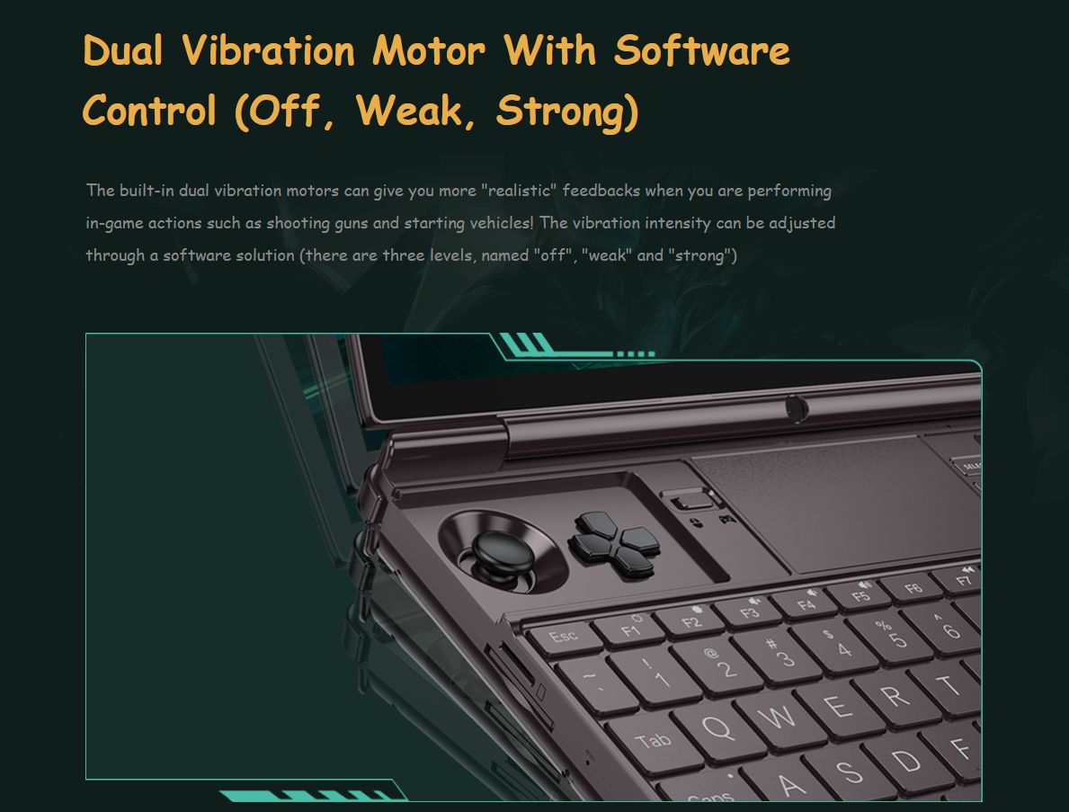 GPD Win Max 2 2023 AMD Ryzen 7 7840U 10.1" WQXGA QHD+ Handheld Gaming PC