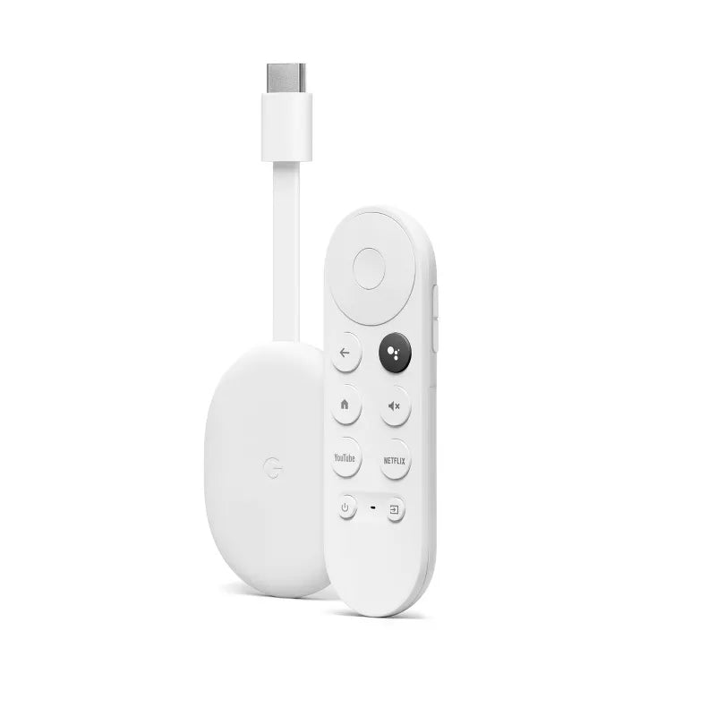 GOOGLE CHROMECAST 4K WITH GOOGLE TV (SNOW) - DataBlitz