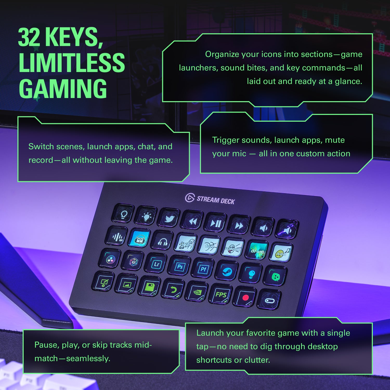 ELGATO STREAM DECK XL - DataBlitz