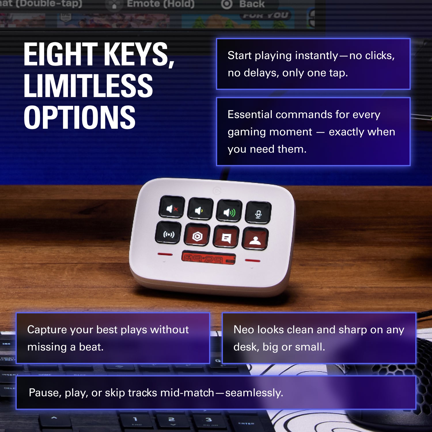 Elgato Stream Deck Neo | DatabBitz