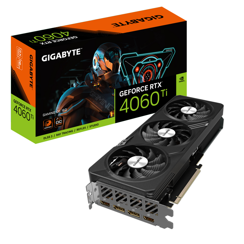 DataBlitz | Gigabyte GeForce RTX 4060 Ti Gaming OC 16GB GDDR6 Graphics Card