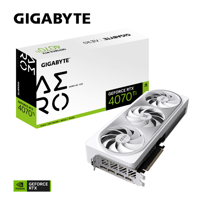 DataBlitz | Gigabyte GeForce RTX 4070 Ti Aero OC V2 12GB GDDR6X Graphics Card