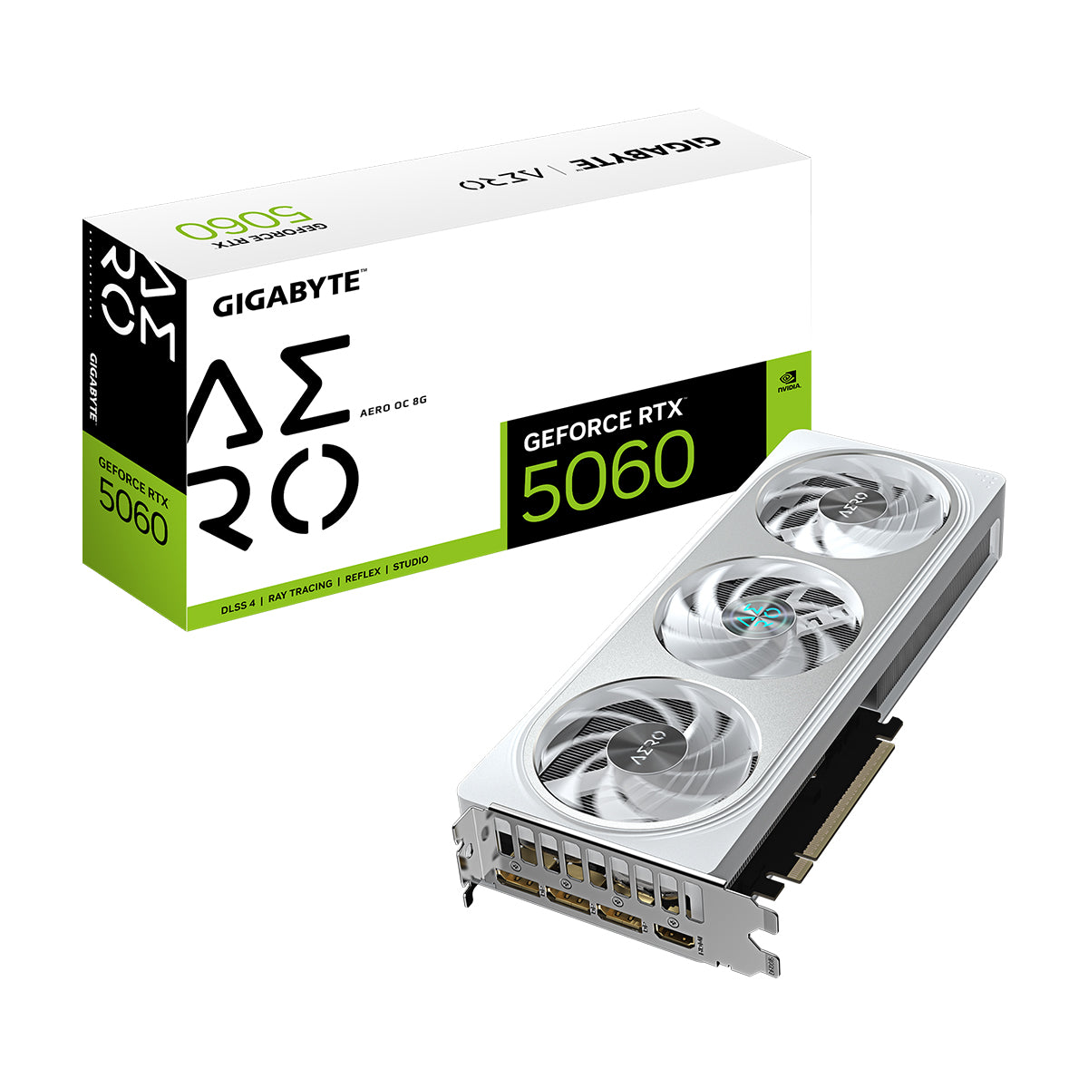 Gigabyte GeForce RTX 5060 Aero OC 8GB GDDR7 Graphics Card