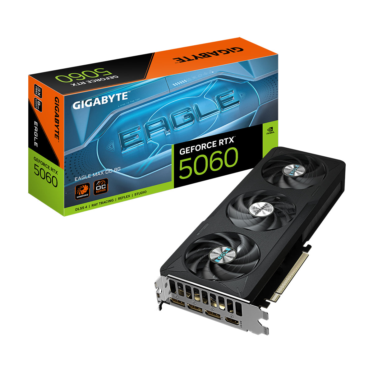 Gigabyte GeForce RTX 5060 Eagle Max OC 8GB GDDR7 Graphics Card