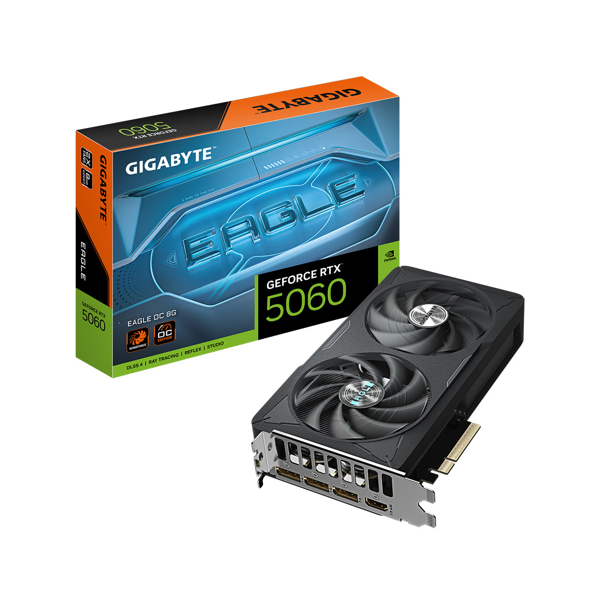 Gigabyte GeForce RTX 5060 Eagle OC 8GB GDDR7 Graphics Card