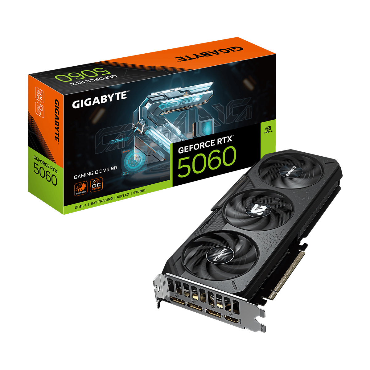 Gigabyte GeForce RTX 5060 Gaming OC V2 8GB GDDR7 Graphics Card
