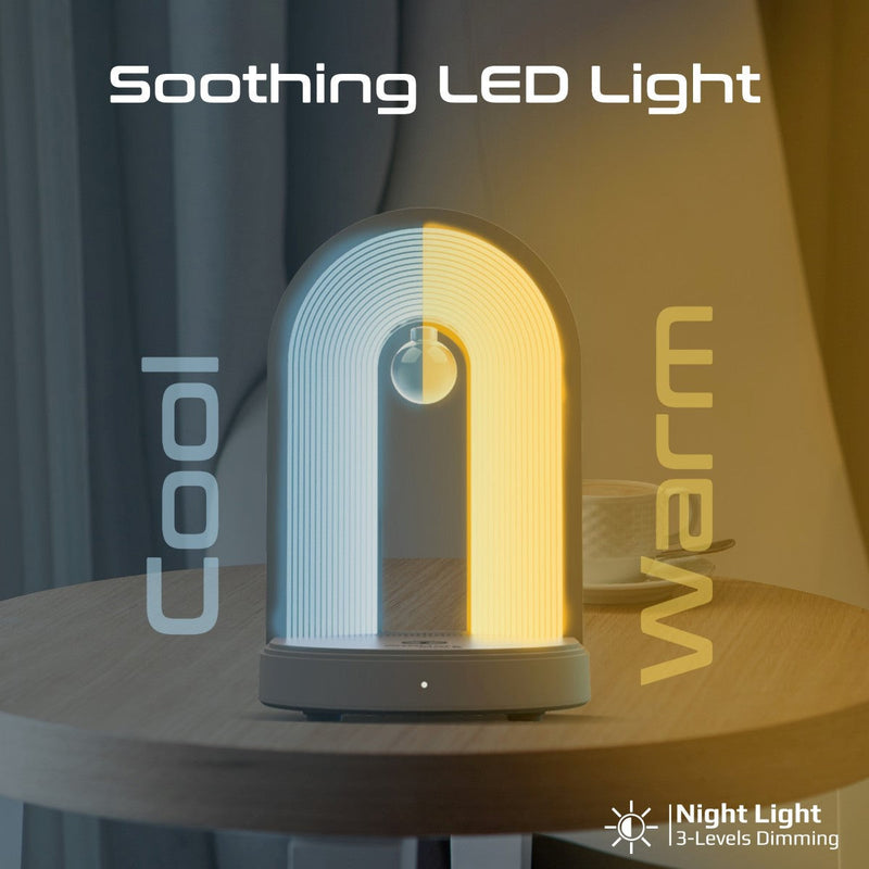 Promate Globe-Qi Multi-Functional LED Lamp